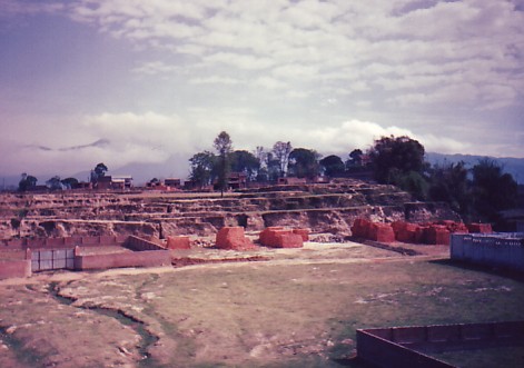Monastery land in Nepal